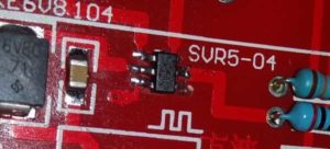 Припой SMD на тестере транзисторов PCB