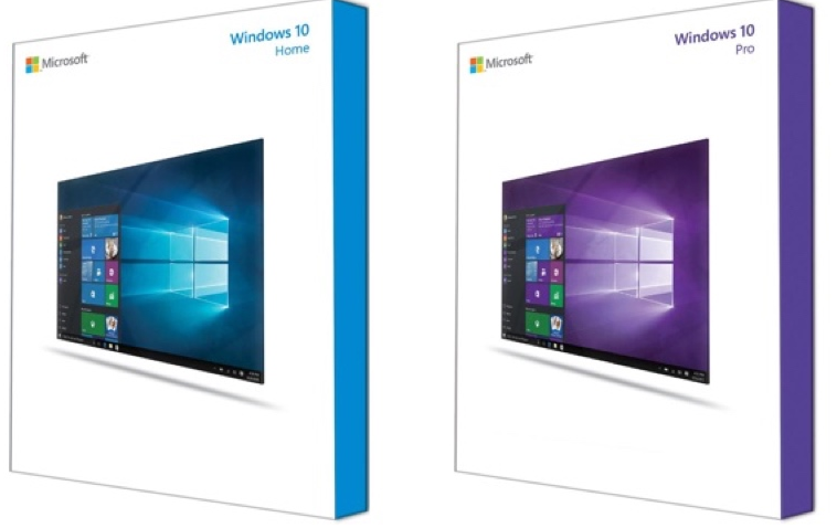 Версии Windows 10 Home и Pro