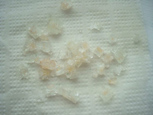 Кристаллы поваренной соли