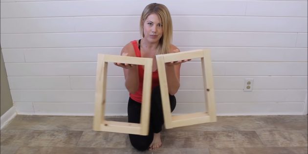 Как сделать скамейку из бруса своими руками: сделайте вторую рамку, и ножки скамьи будут готовы