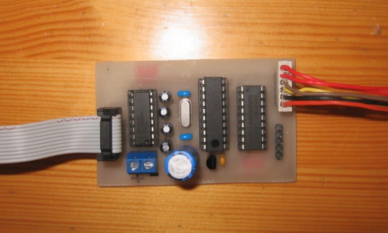 Простой драйвер шагового двигателя управляемый ПК - ТехМагия