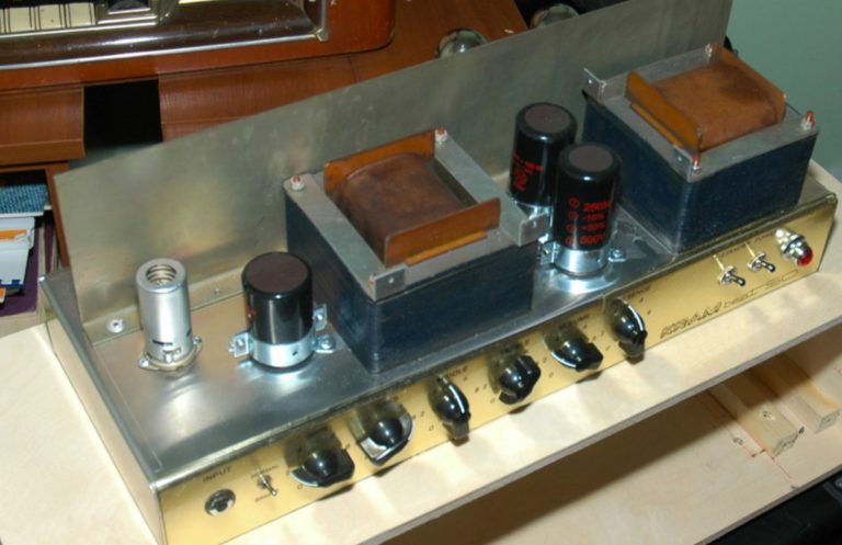 Гитарный ламповый усилитель на 50 Вт (самодельная схема) - ТехМагия